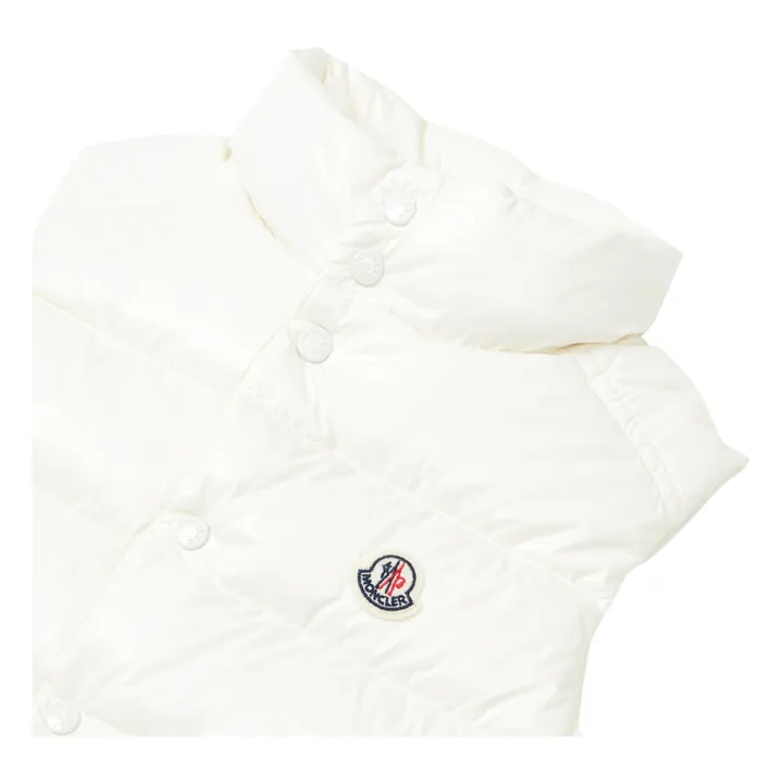 Moncler Doudoune Sans Manches Tib Gilet | Blanc cassé