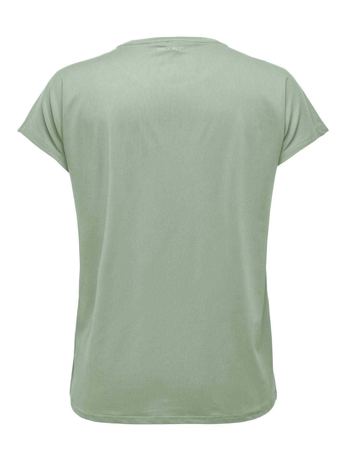 ONPAUBREE Sportoberteil Aqua Gray