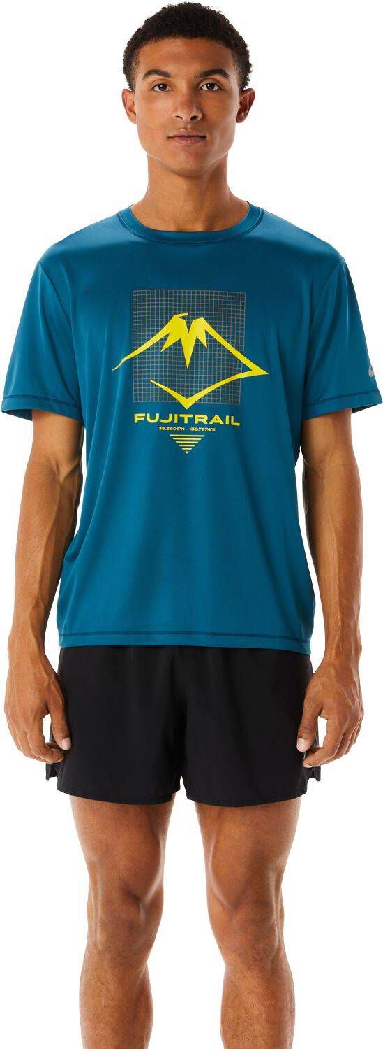 Asics| Herren Laufshirt FUJITRAIL LOGO Regular Fit