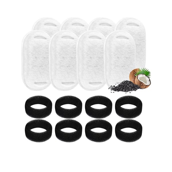 INF Cat vannfontene filtre for PETLIBRO kapsel pet vannfontene 18+18 packs