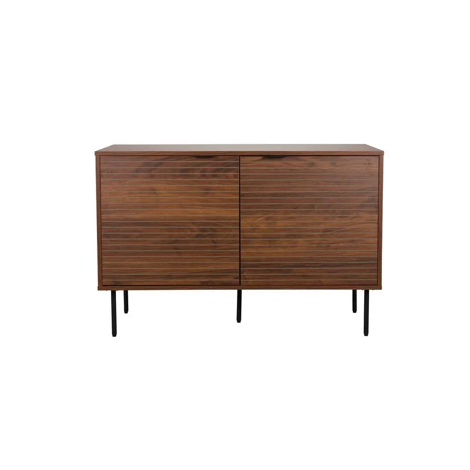 Housecraft Living Flux Opbergkast Laag Walnoot - Bruin