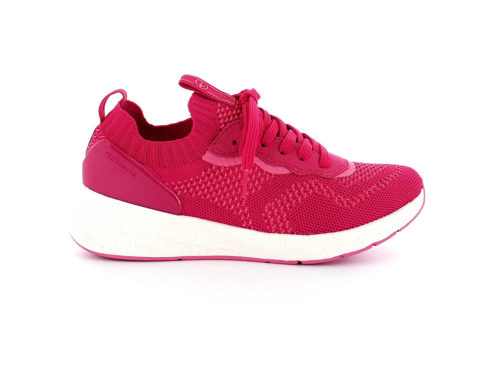 Tamaris-23714 Matières combinées Fushia