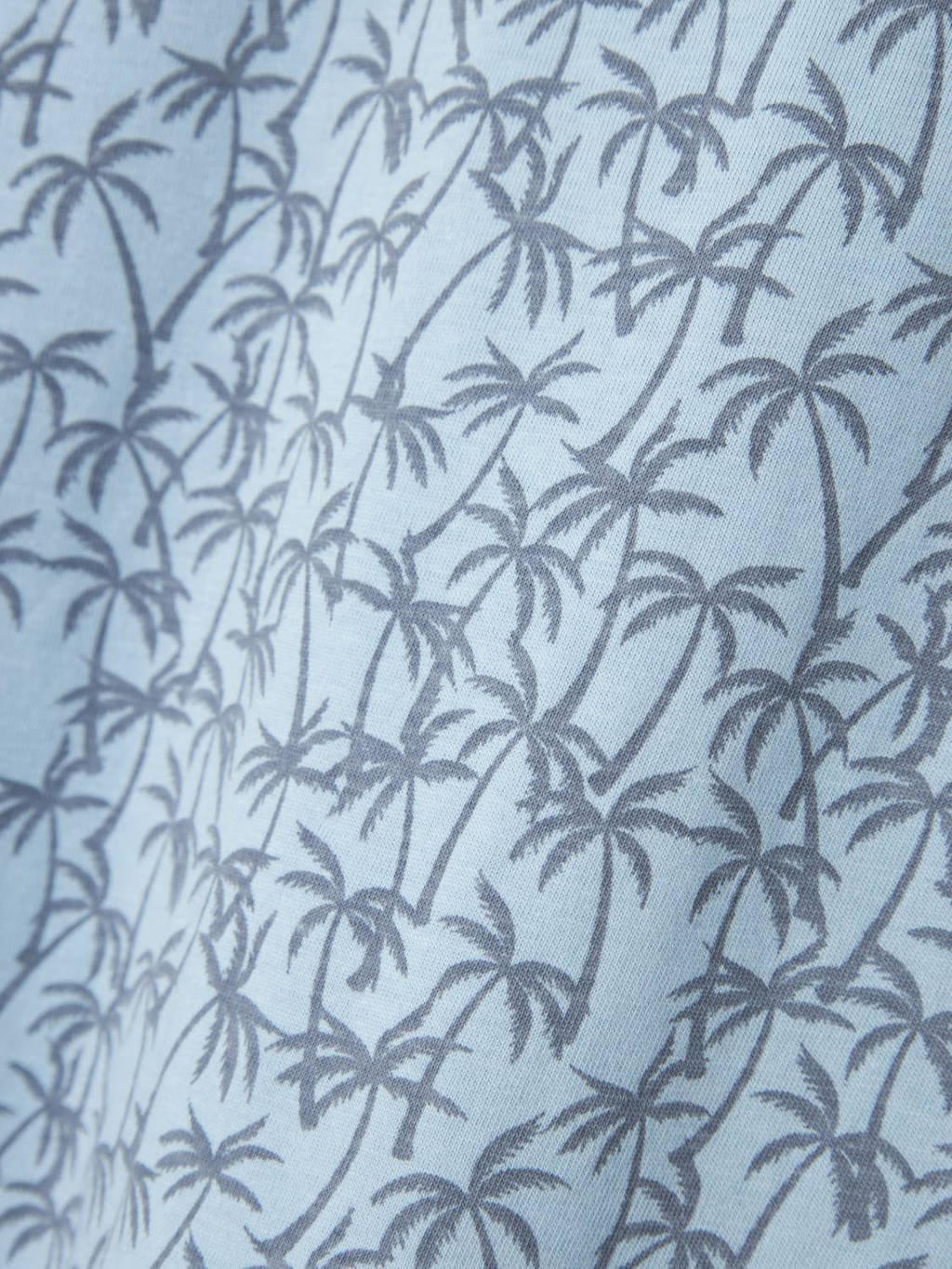 NAME IT T-shirt NKMVALTHER met all over print blauw