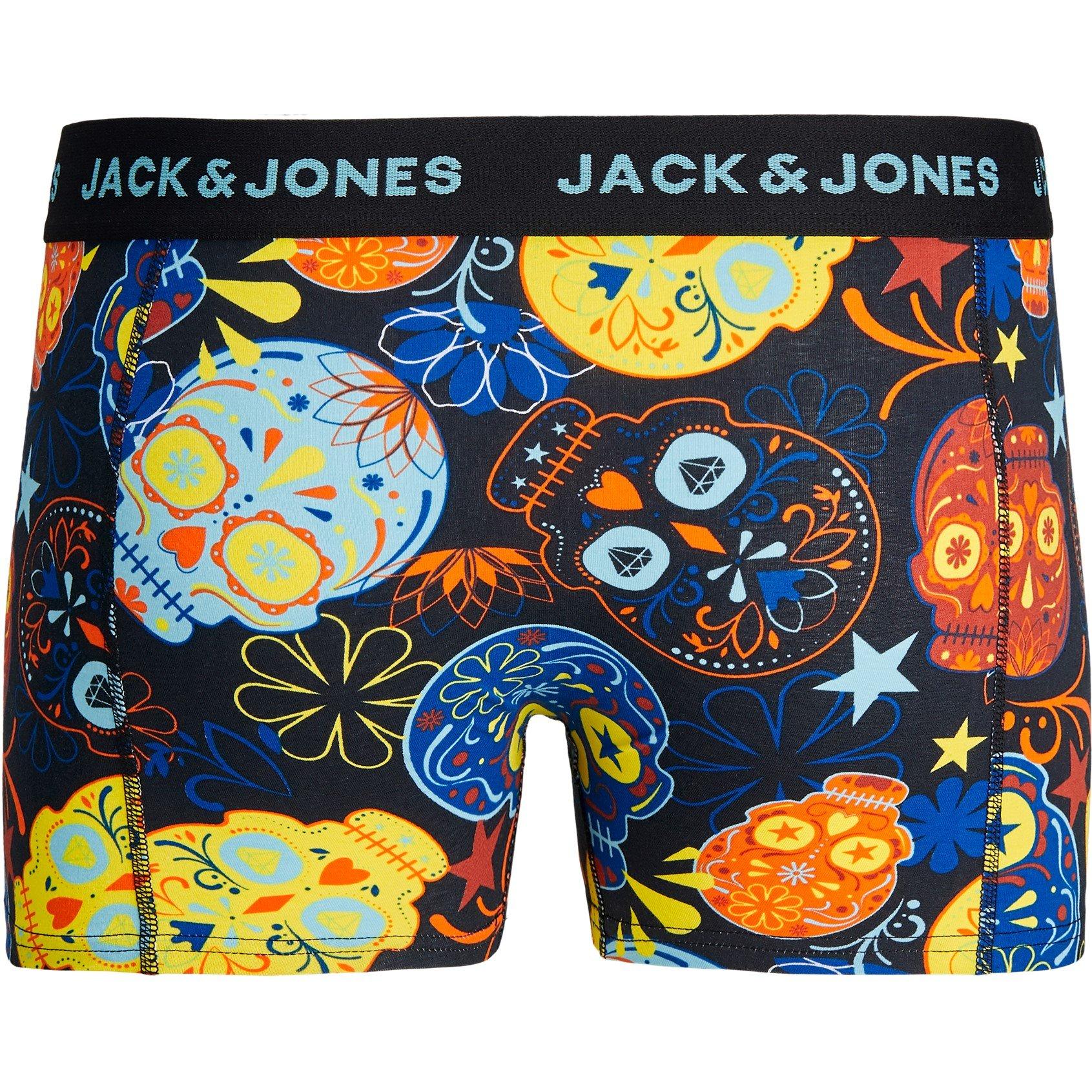 Jack and Jones J And J Skull Trunks 3 Pack Childrens