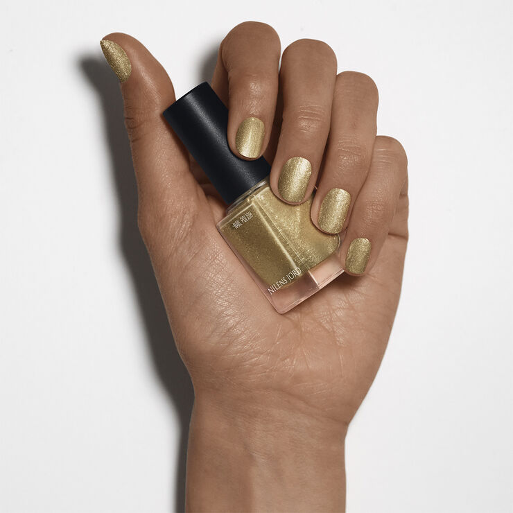 Nilens Jord Nail Polish Glitter Gold
