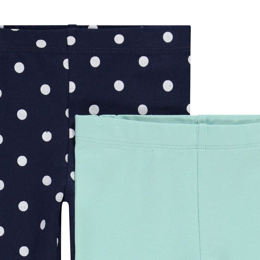Lot de 4 corsaires en jersey pour bébé fille - Rose