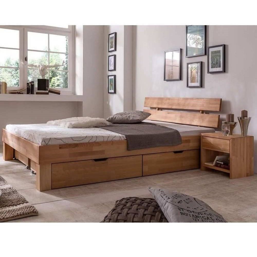 möbel-store24 2x Bettkasten Schublade Bett Schlafzimmer judith Kernbuc