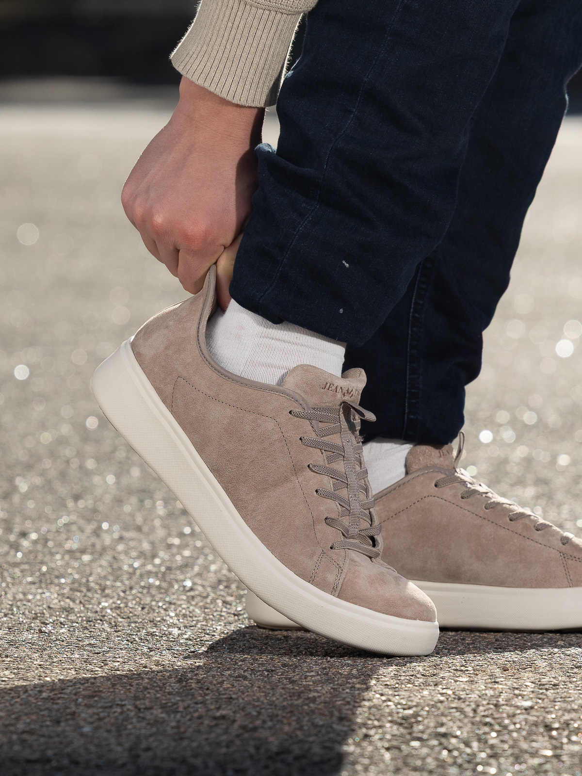Jean Paul - Vence Slipstep Taupe - Trapes Sko