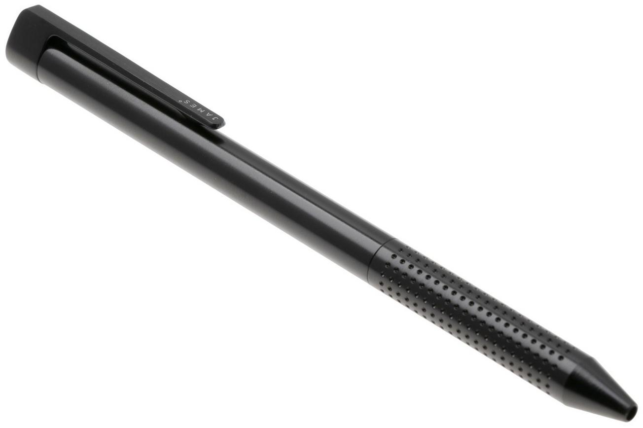 The James Brand The Kent CO322903-10 Black Stainless Steel, Bolt Action, pen
