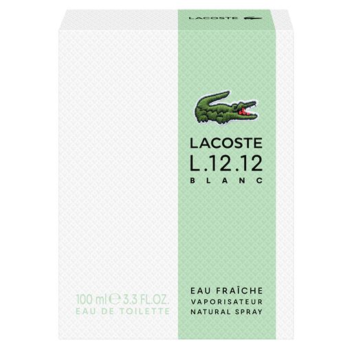 Lacoste L.12.12 Blanc Eau Fraiche Eau de Toilette, 100 ml