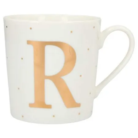 Depesche Porzellan Becher mit Buchstaben - R