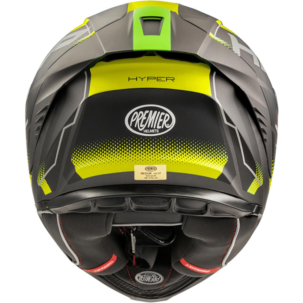 premier - Casque Hyper HP Noir / Jaune / Vert / Mat
