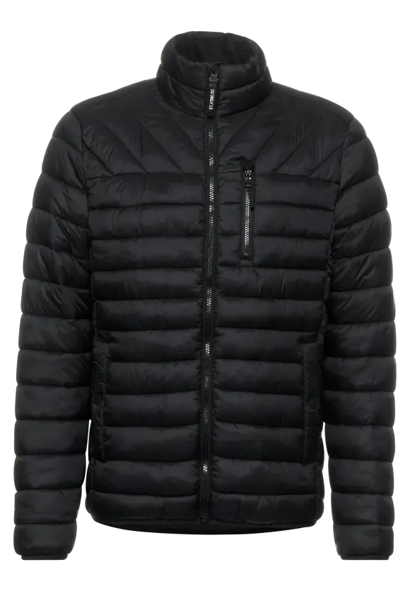 Leichte Outdoor Steppjacke - Black
