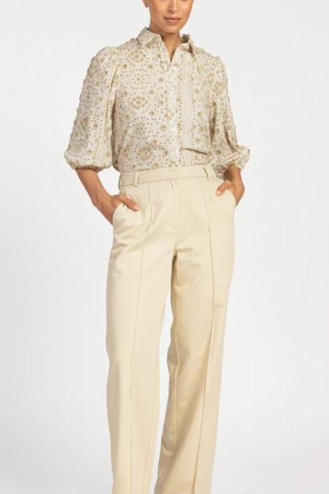 Aaiko beige dames blouse
