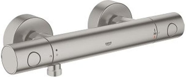 GROHE Grohtherm 1000 Cosmopolitan - Thermostatische Douchekraan - Supersteel (rvs)