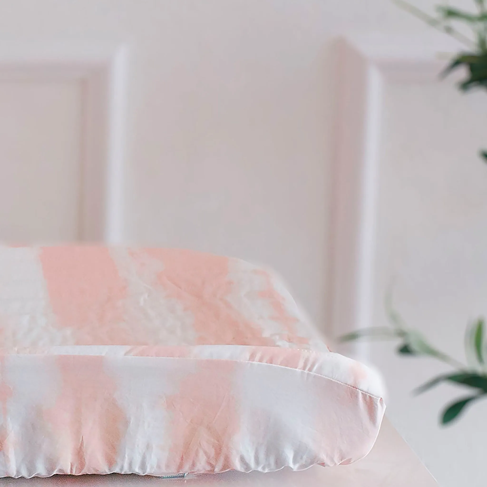 Crane Housse de Matelas à Langer Parker - Rose tie-dye