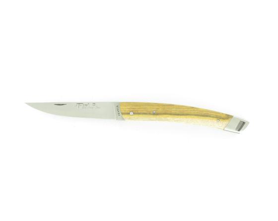 Le Thiers 9 cm - Mitre Arrière - Pistachier Couteau Le Thiers par Locau
