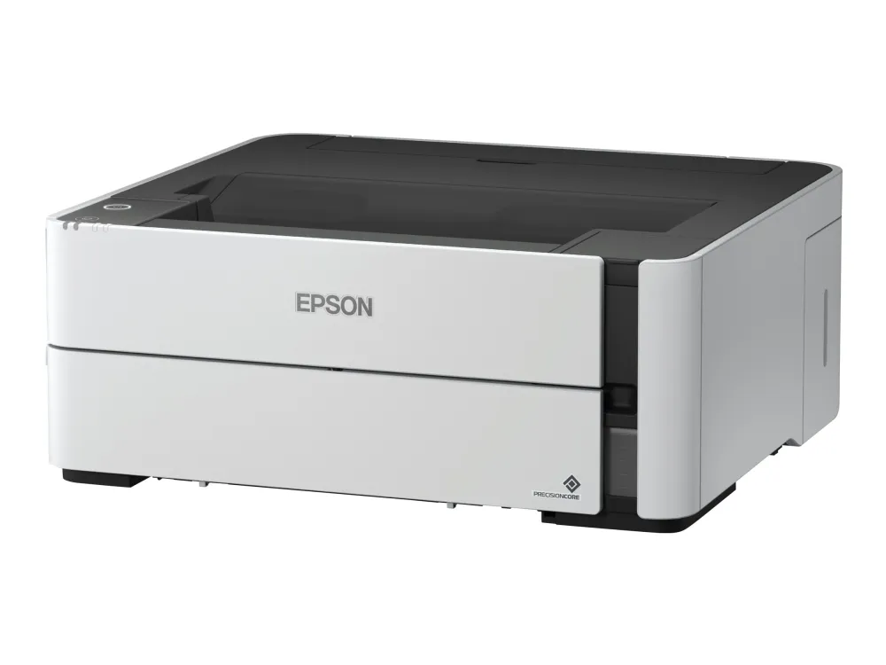 Epson EcoTank M1170 - Printer - S/H - Duplex - blækprinter - kan genopfyldes - A4/Legal - 1200 x 2400 dpi - op til 20 spm - kapacitet: 250 ark - USB 2.0, LAN, Wi-Fi