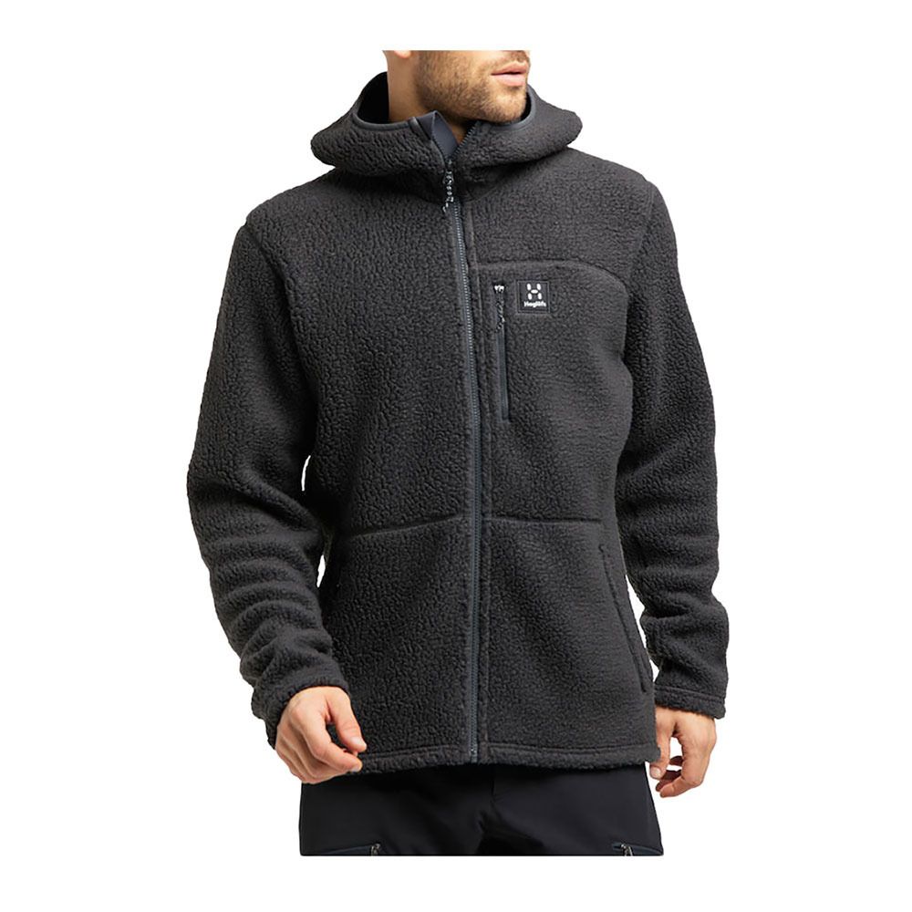 Haglöfs PILE HOOD - Polaire Homme slate