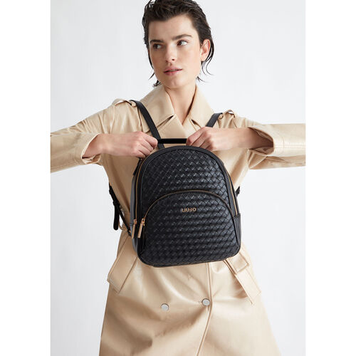 Liu Jo - Mochila trenzada Negro