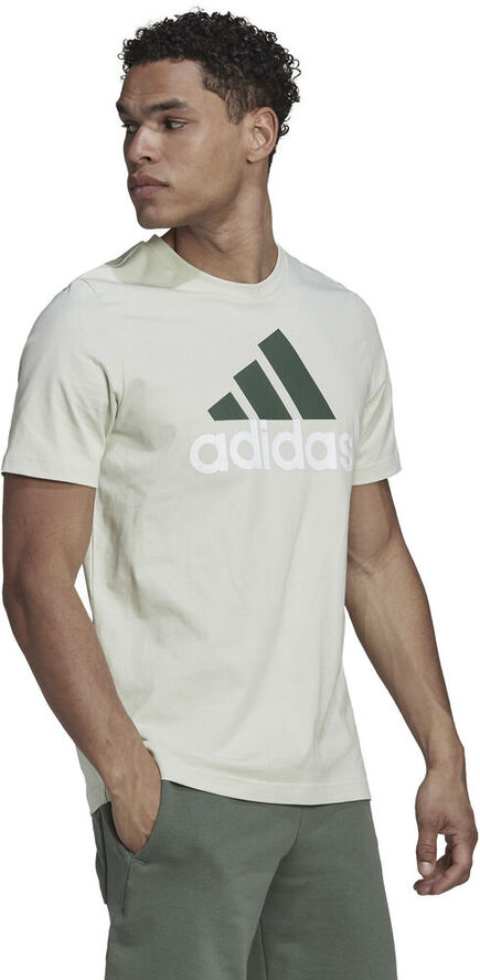 adidas Essentials Big Logo T-shirt Hvid