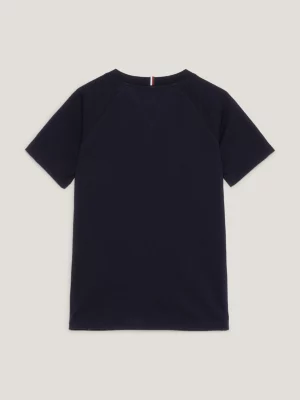 Camiseta com monograma TH