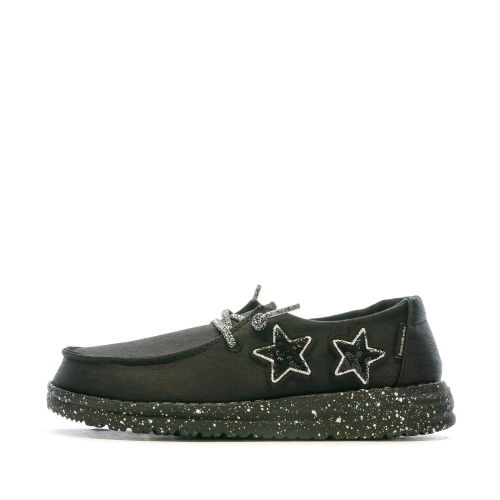 Hey Dude Chaussures Noires à Motifs Mixte Hey Dude Wendy