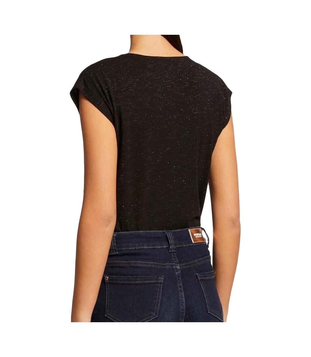 T-shirt Noir Femme Morgan Dayan