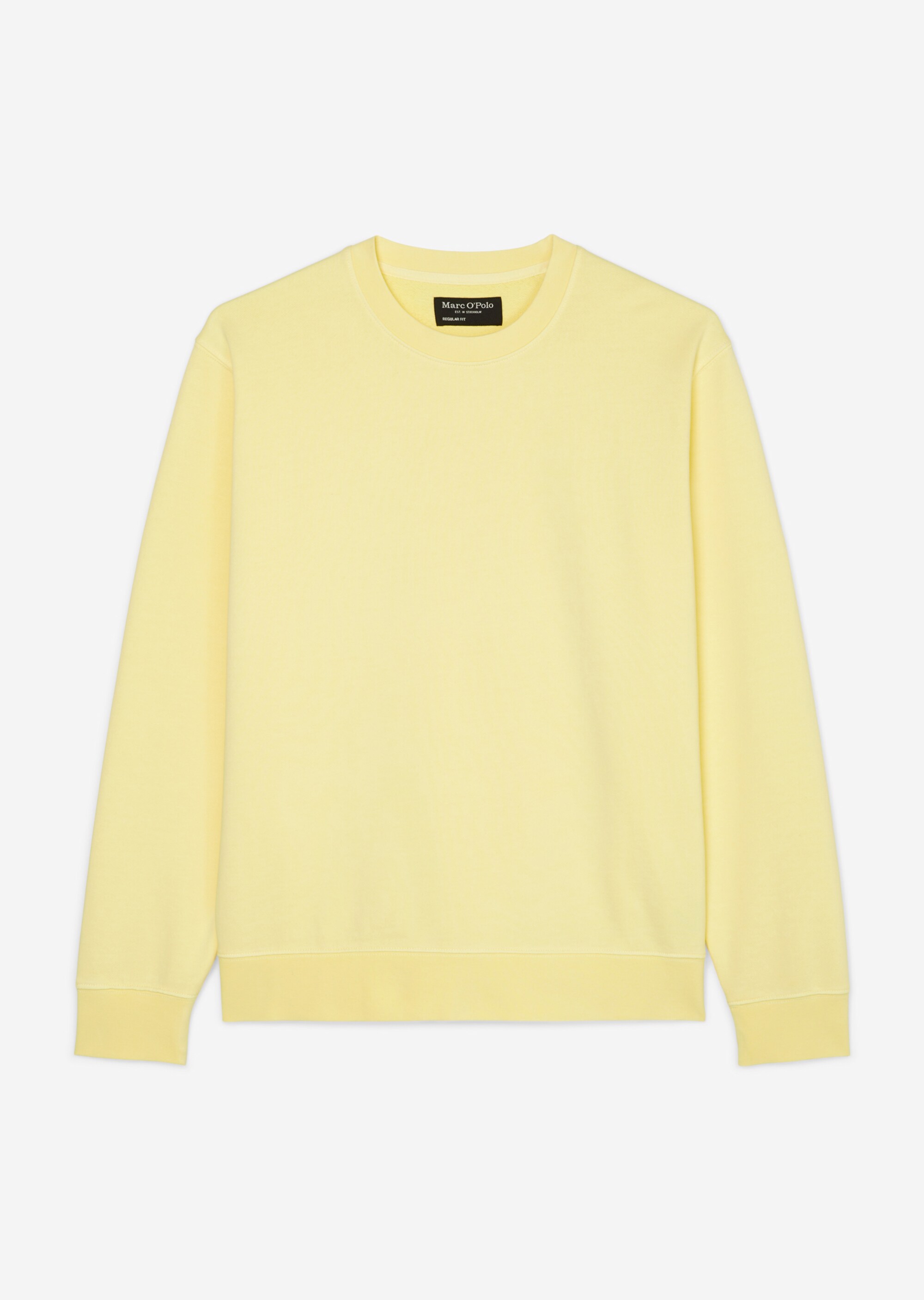 Sweatshirt regular mit rückseitiger Logo-Stickerei