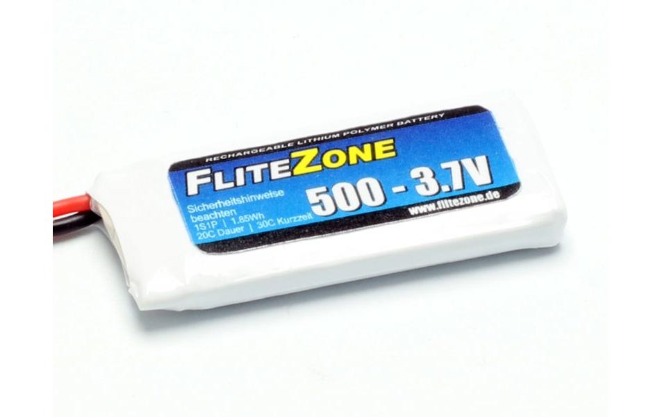 RC-Akku LiPo 500 mAh 3.7 V 20C1S LiPo Akku mit Molex 51005 Stecker für Flugmodelle