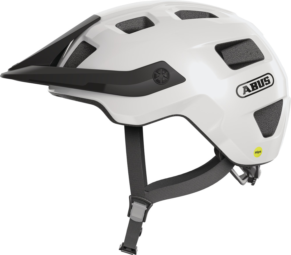 Abus MoTrip MIPS shiny white