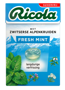 Ricola Fresh Mint Kruidenpastilles 50GR