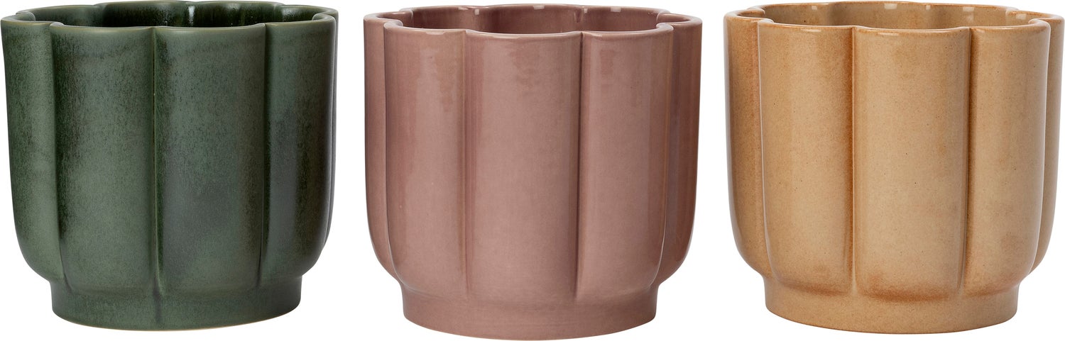Intratuin bloempot Sterre groen D 19 H 16 cm