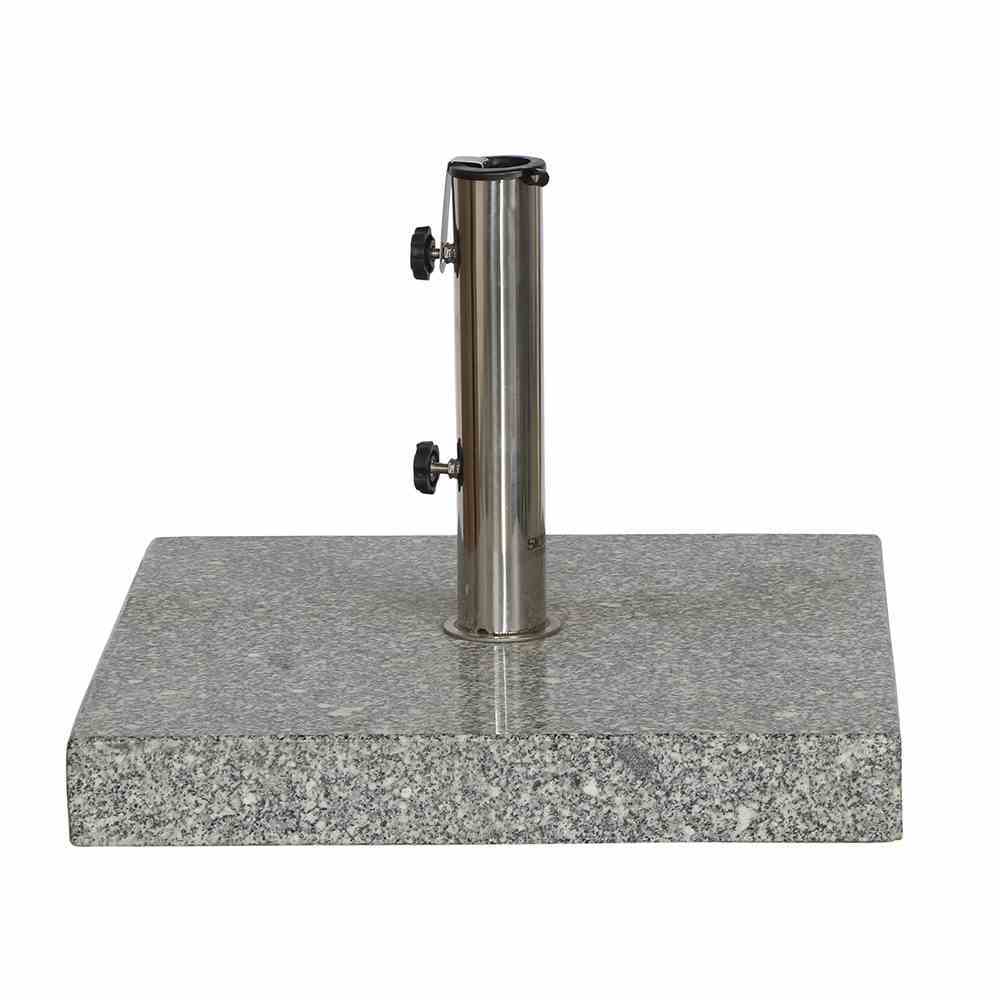 Granitständer-Trolley - silber - 45 kg