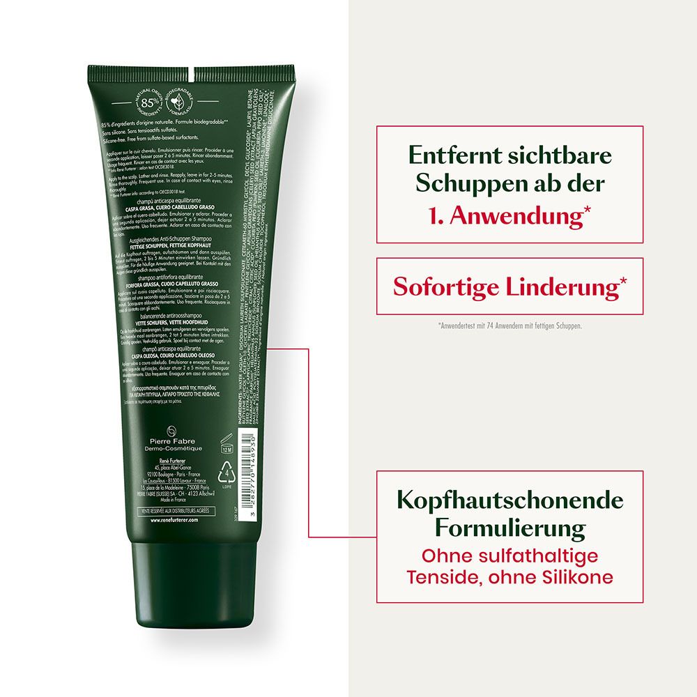 RENE FURTERER NEOPUR Ausgleichendes Anti-Schuppen Shampoo für trockene Schuppen & Kopfhaut - bei Schuppen