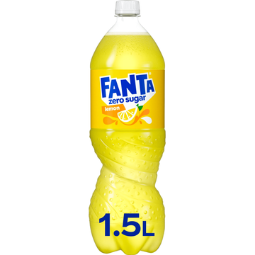 Fanta Lemon zero sugar 1,5 L