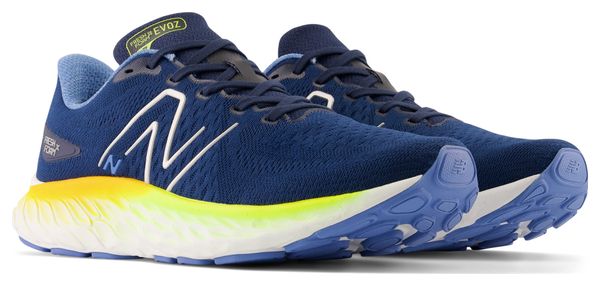 Chaussures de Running New Balance Fresh Foam X Evoz v3 Bleu Jaune 45.1/2