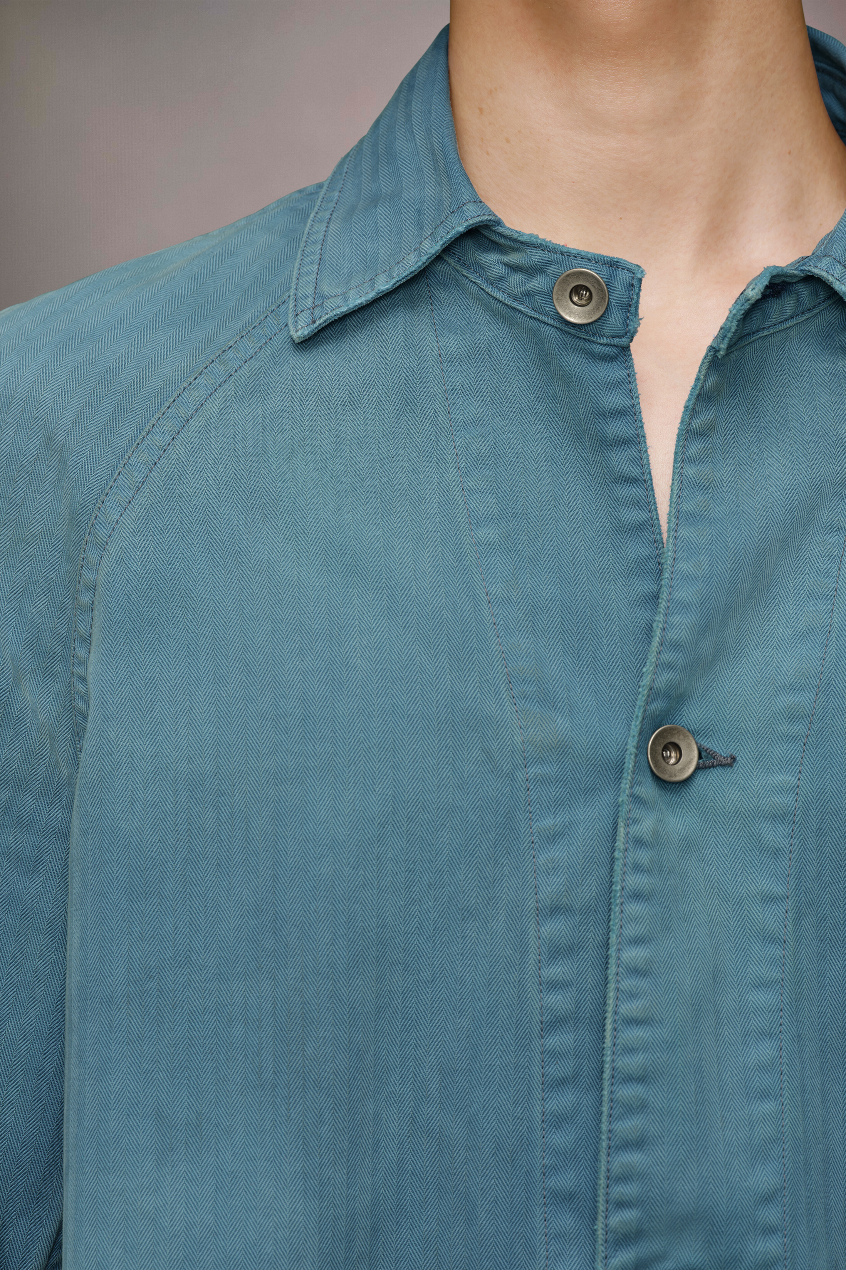 Caban en denim