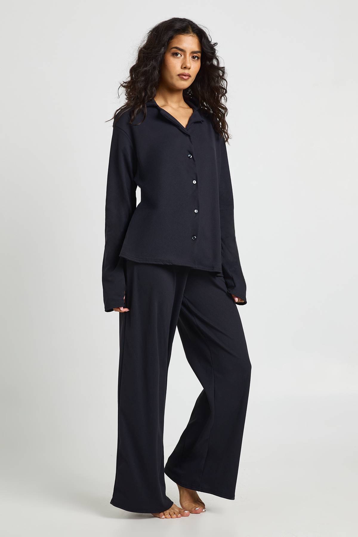 boohoo Ensemble Pyjama Haut À Manches Longues Et Pantalon Ultra Doux