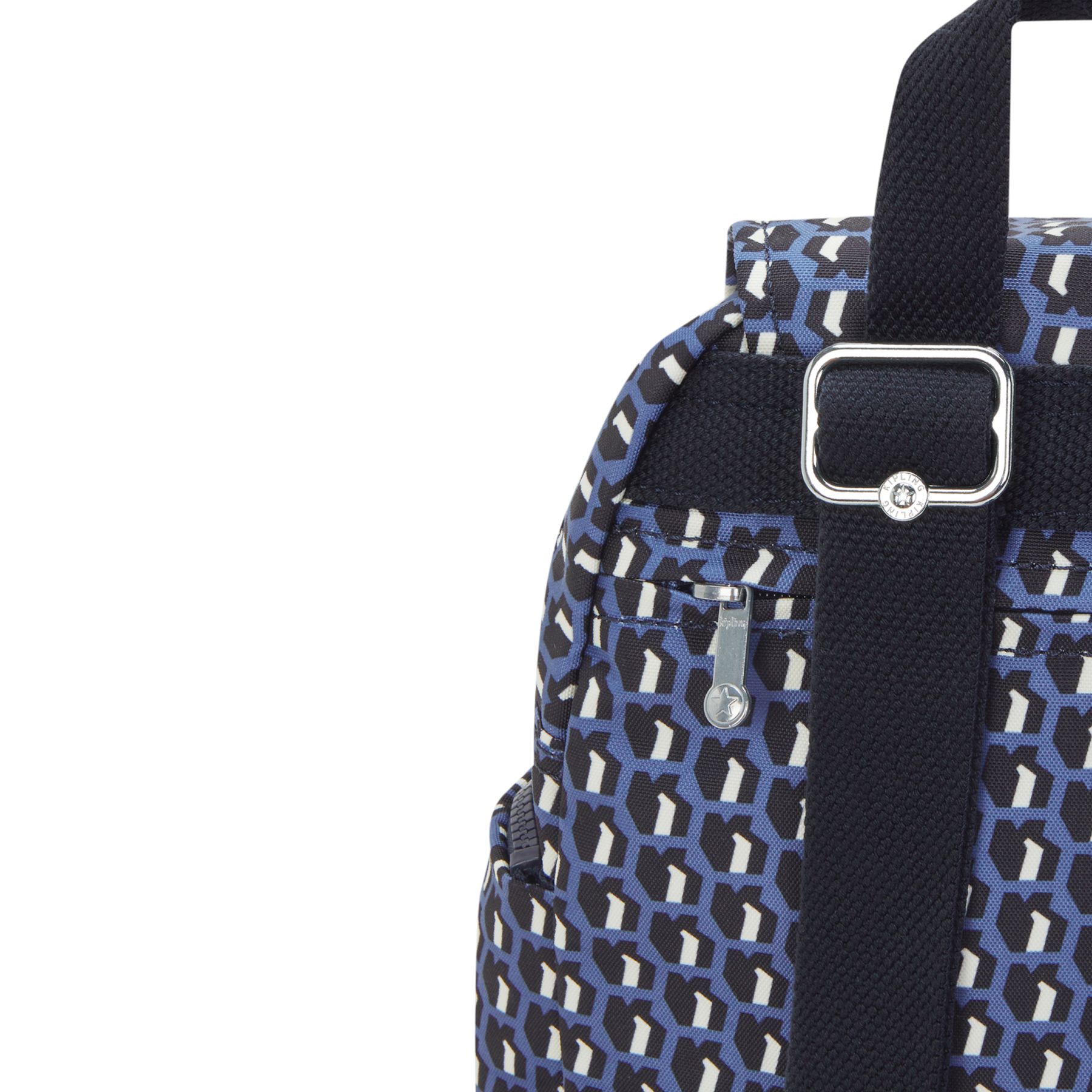 CITY ZIP MINI Mini sac à dos avec bretelles ajustables - 3D K Blue