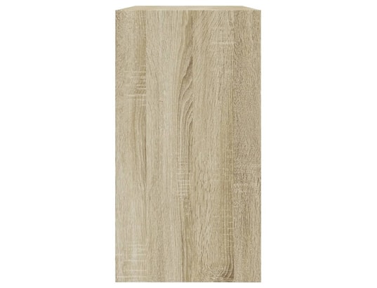 VIDAXL - Armoire à chaussures chêne sonoma 80x34x63 cm bois d'ingénie...