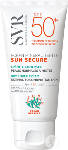Sun Secure Écran Minéral Teinté IP50+ Peau Normales À Mixtes Tube 60ml