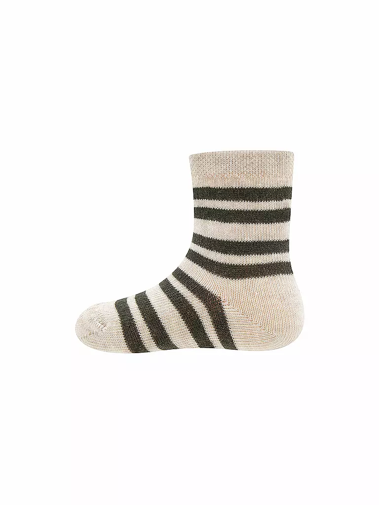 EWERS Jungen Socken 3er Pkg khaki beige