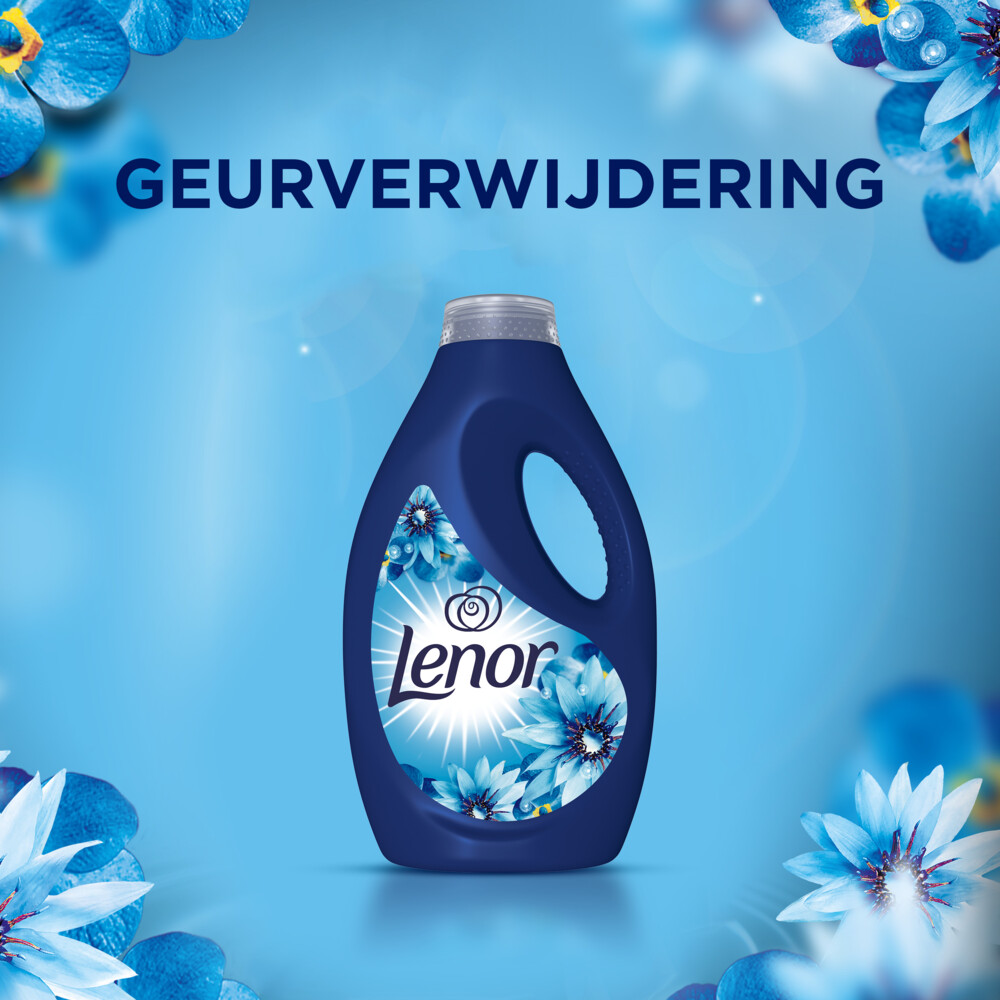 4x Lenor Vloeibaar Wasmiddel Zeebries 20 Wasbeurten900 ml