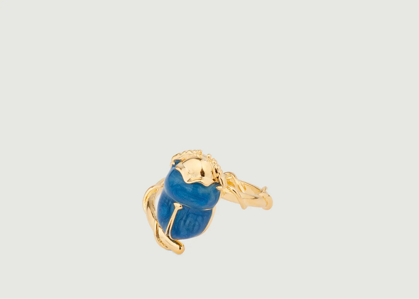 Bague ajustable scarabée Les Amulettes Les Néréides