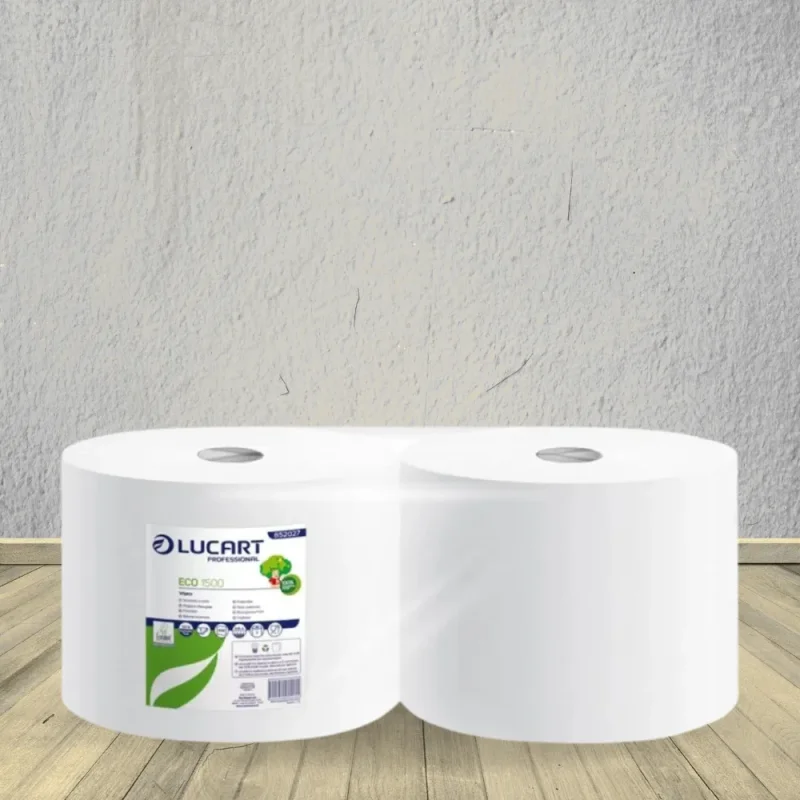 LUCART - Bobine essuyage Ecolabel - 2 plis - x2