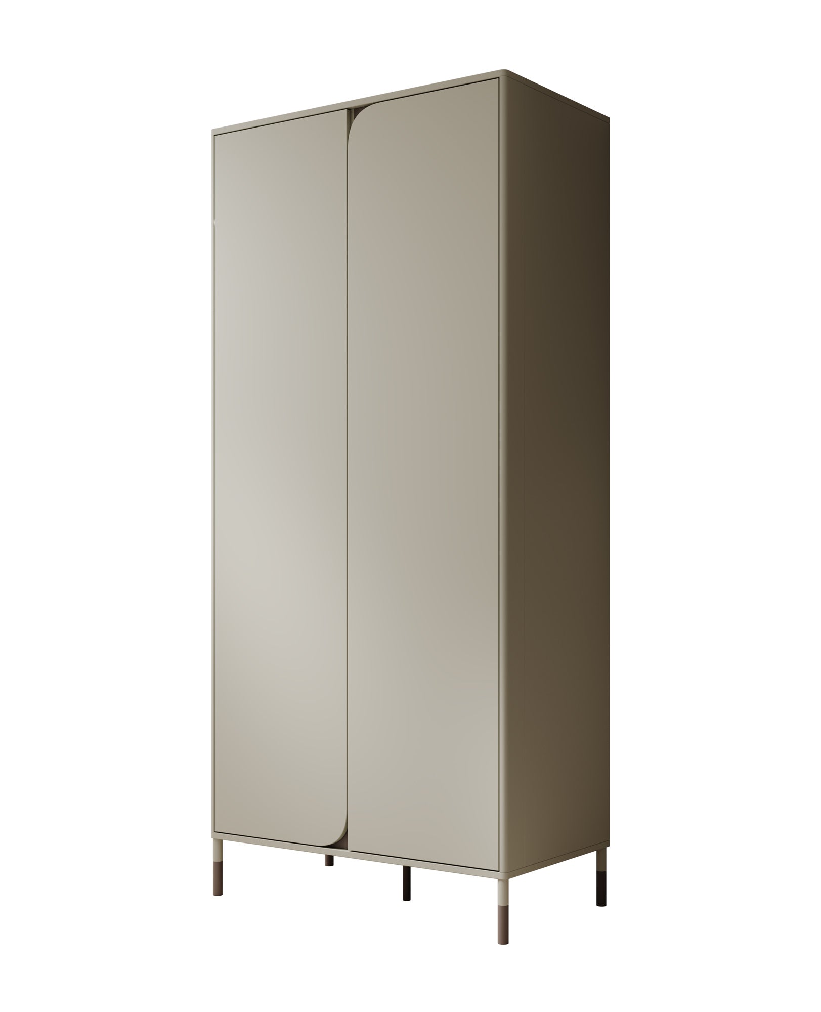 Meubella - Kinderkledingkast Hill - Beige - 92 cm