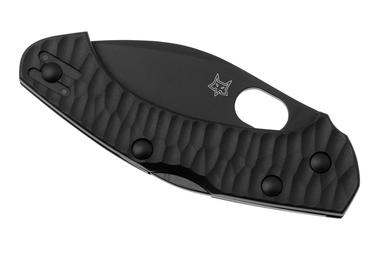 Fox Knives Zero 2.0 Desert Warrior FX-311-B Black FRN, Top Shield Black Blade zakmes, Jens Ansø design