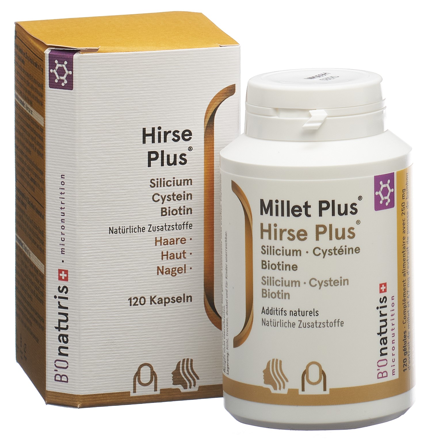 BIONATURIS Hirse Pus Kaps 120 Stk