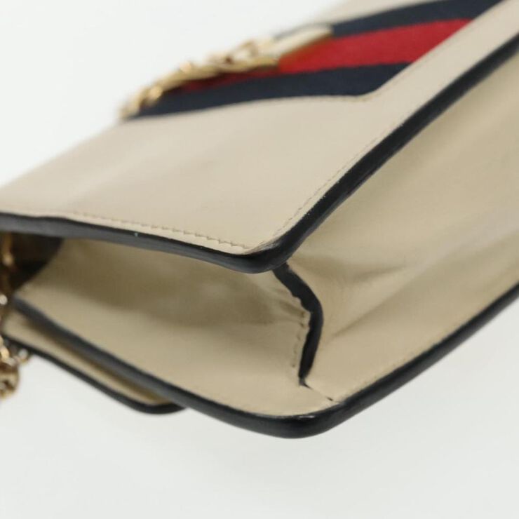 Gucci Vintage Gucci Sylvie White